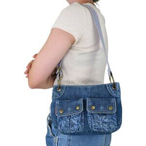 Vintage Y2K American Eagle Denim Purse
